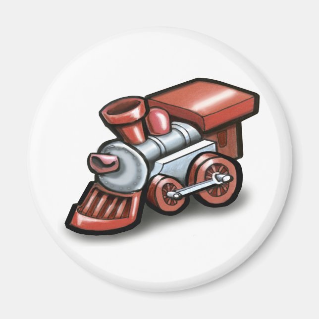 Íman Comboio de Brinquedo (Frente)