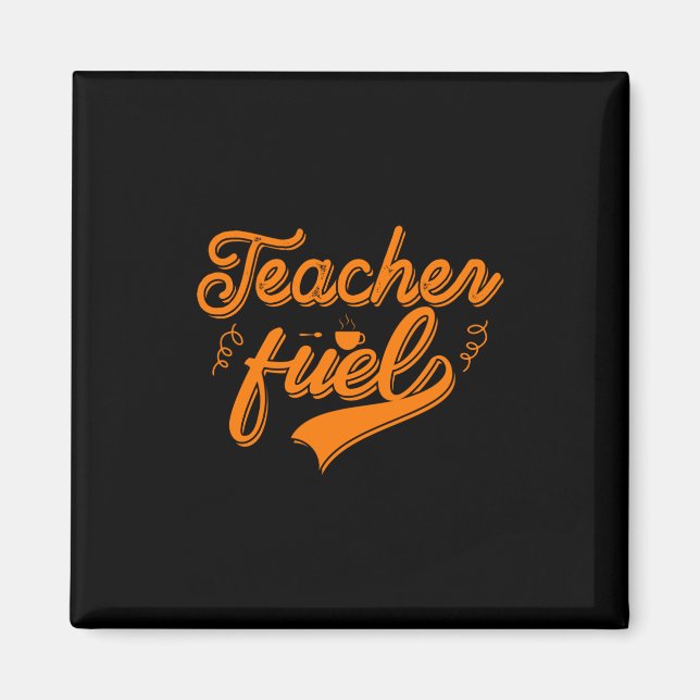 Íman Combustível para Professores de Arte do Café (Frente)