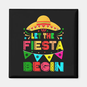Íman Comece A Festa Divertida Cinco De Mayo Mexicana M