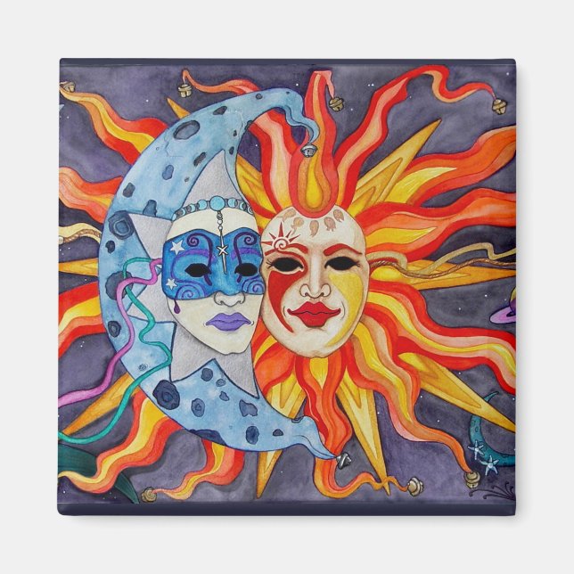 Íman Comédia Celestial e Tragédia (Frente)