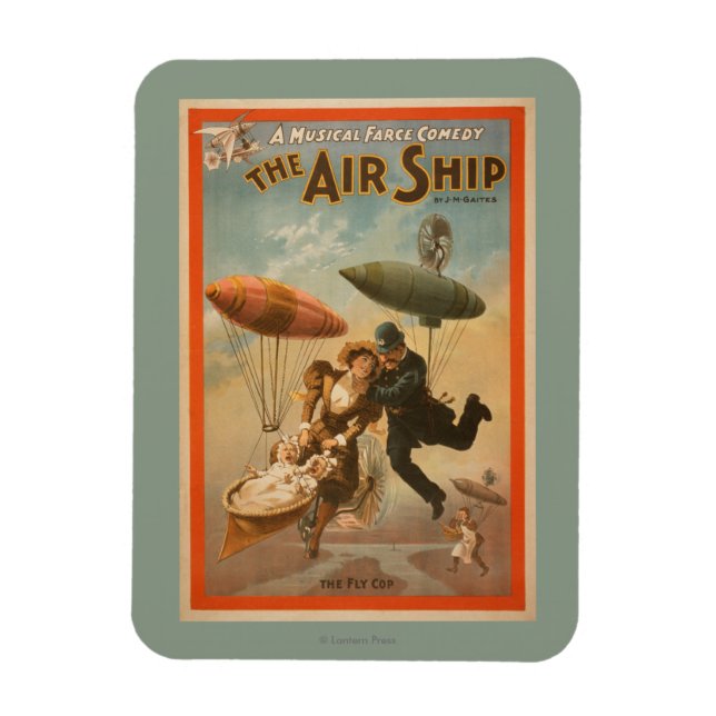 Íman Comédia De Farsa Musical, Teatro De Naves Aéreas 2 (Vertical)