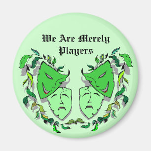 ÍMAN COMEDY & TRAGEDY DRAMA MÁSCARA O TEATRO