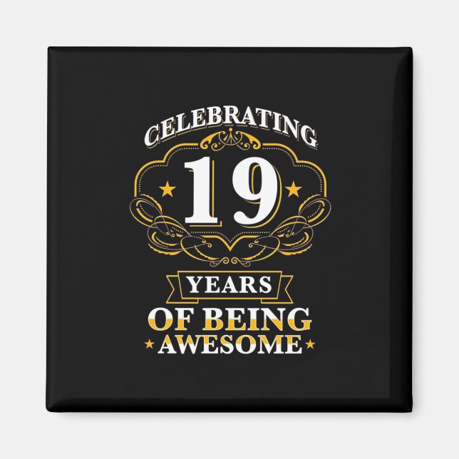 Íman Comemorando 19 Anos de Ser Incrível (Frente)