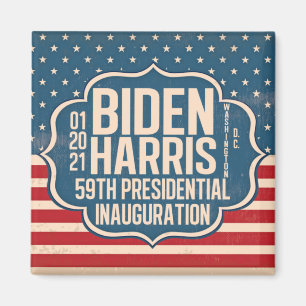 Íman Comemorativa da 59ª posse de Biden Harris