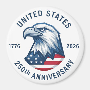 Íman Comemorativo do 250º Aniversário dos Estados Unido