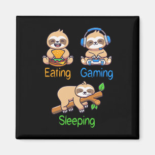 Íman Comendo Jogos Dormindo Jogo Homens Leves Crianças