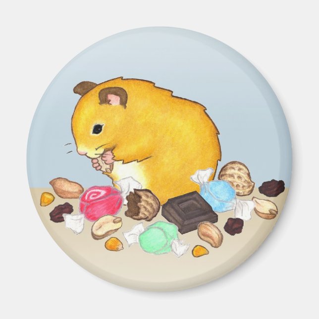 Íman Comendo Ted (Frente)