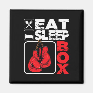 Íman Comer Dormir Caixa - Amante de Boxe Academia Boxea