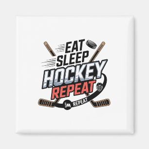 Íman Comer Dormir Hockey Repetir (2)