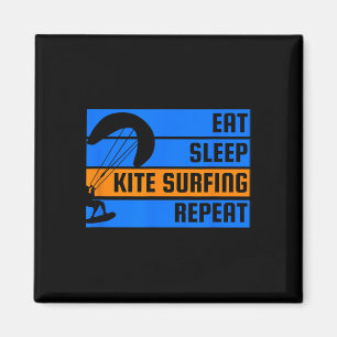 Íman Comer Dormir Kite Surfing Repetir Kite Surfer