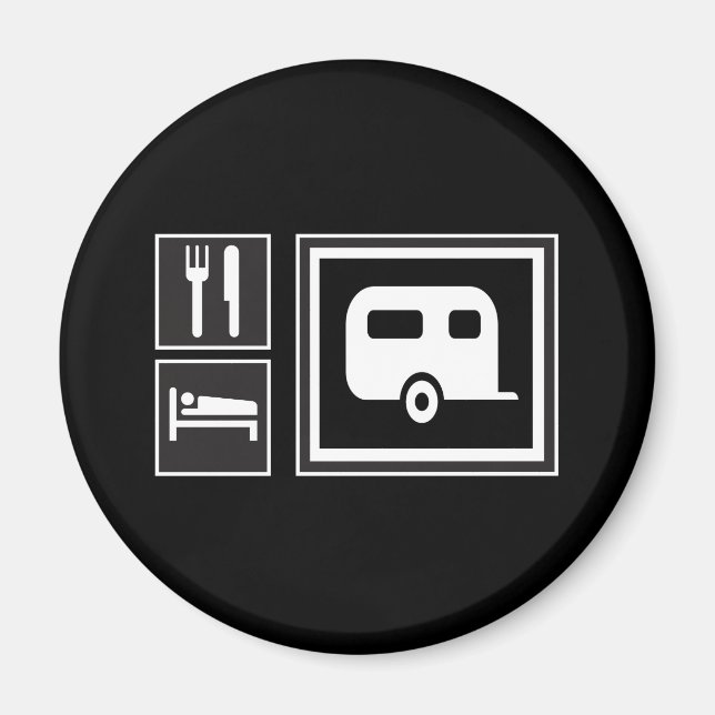 Íman Comer. Dormir. RV! (Frente)