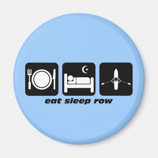 Íman comer fila de dormir (Frente)