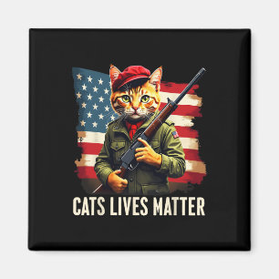Íman Comer Gatos Vive Problema Engraçado Donald Trump 2