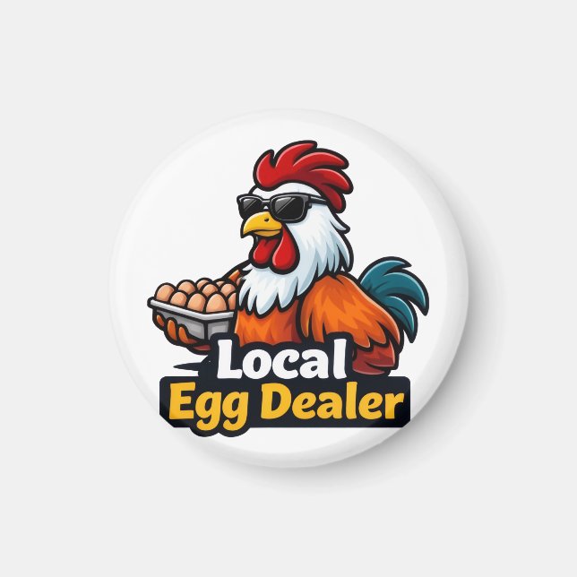 Íman Comerciante local de ovos, gângster, lista. (Frente)