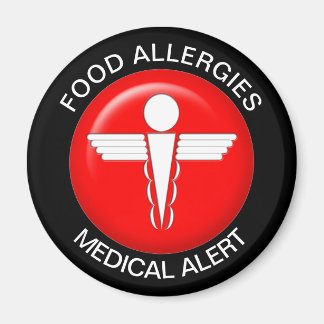 Íman Comida Alergia Magnet