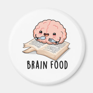 Íman Comida cerebral Anatomia engraçada