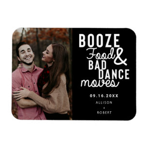 Íman Comida de Booze e Dança Incorreta Movimenta Foto 