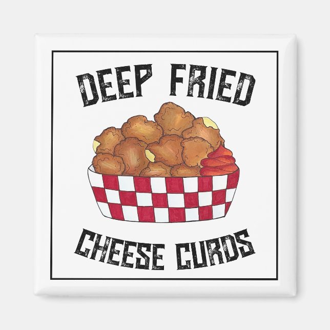 Íman Comida de Minnesota em Wisconsin, "Deep Fried Chee (Frente)