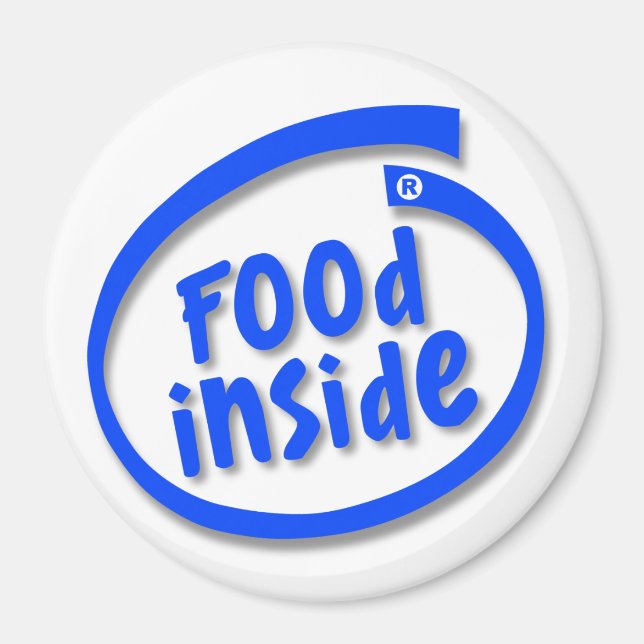 Íman Comida Dentro (Frente)