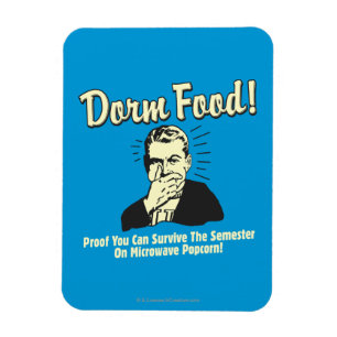 Íman Comida do dormitório: Sobreviva à pipoca de