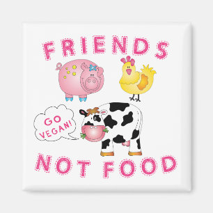 Íman Comida dos amigos não - vai o Vegan!