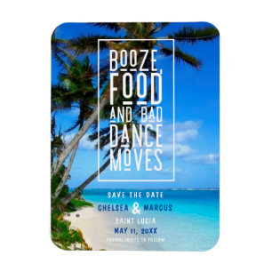 Íman Comida Engraçada De Booze Má Dança Move Praia S