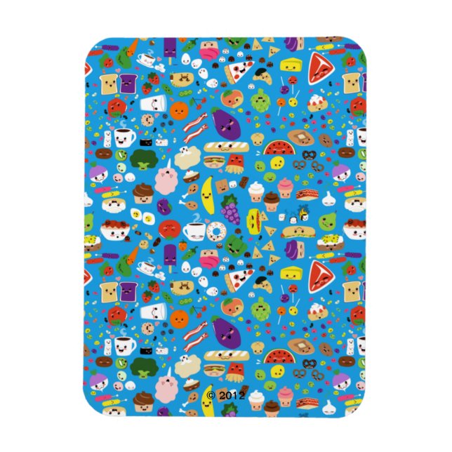 Íman Comida feliz (Vertical)