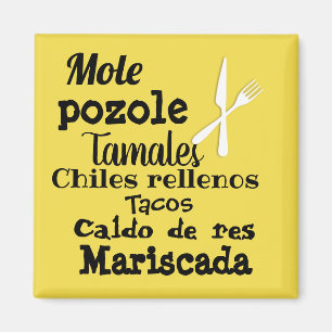 Íman comida mexicana popular