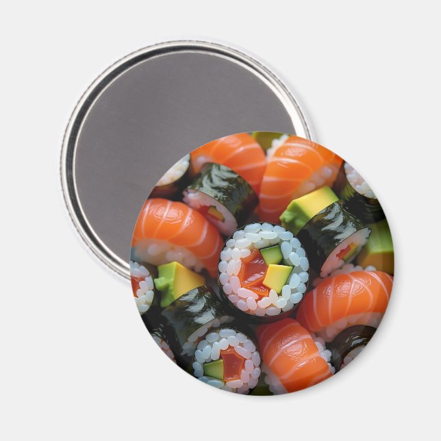 Íman Comida Realista Sushi (Front/Back)