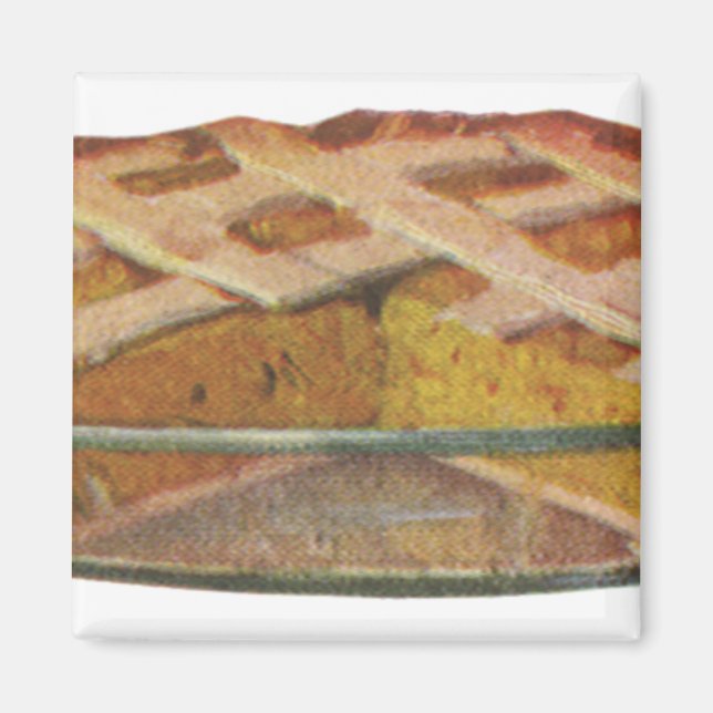 Íman Comidas Antigas, Sobremesa, Torta de Abóbora do Di (Frente)