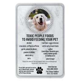 Íman Comidas Tóxicas para Segurança da Comida de Animai