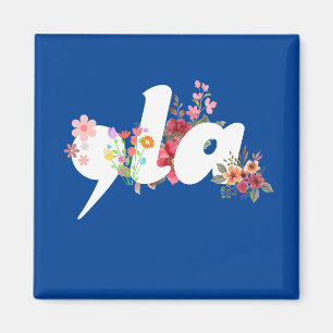 Íman Comma la Floral Kamala Harris Presidente Flores