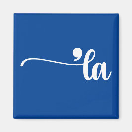 Íman Comma La | Kamala Harris Blue