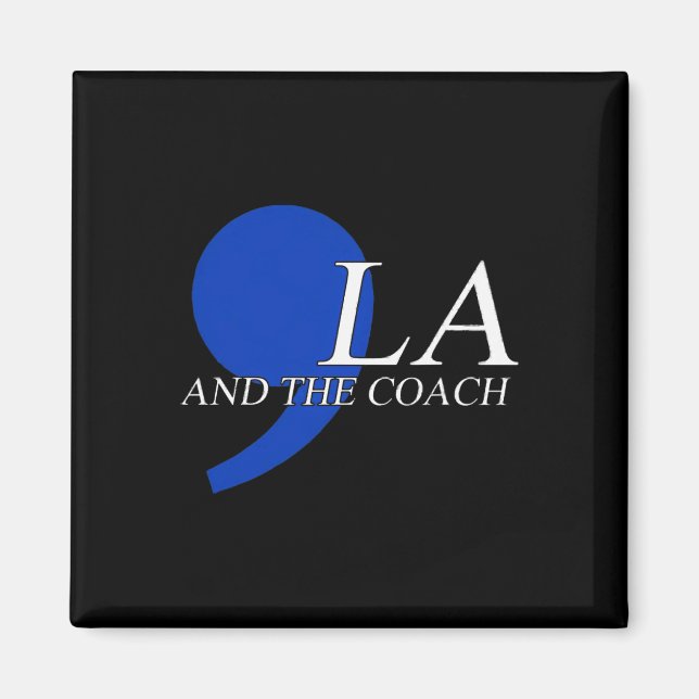 Íman Comma La Kamala Harris Tim W Coach 2024 La Comma (Frente)