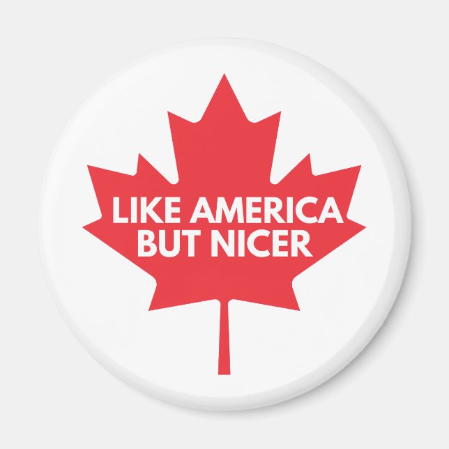 Íman Como a América, mas Imã de geladeira mais agradáve (Frente)