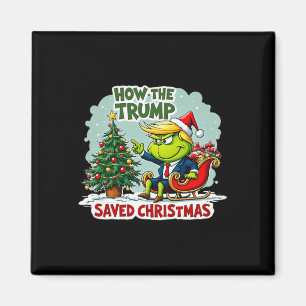 Íman Como A Trump Salvou O Natal Engraçado Trump Christ