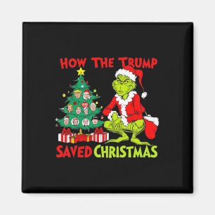 Íman Como A Trump Salvou O Natal Engraçado Trump Christ