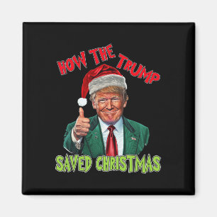 Íman Como A Trump Salvou O Natal Engraçado Trump Christ