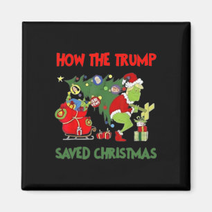 Íman Como A Trump Salvou O Natal Engraçado Trump Christ