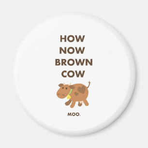Íman Como agora vaca de Brown