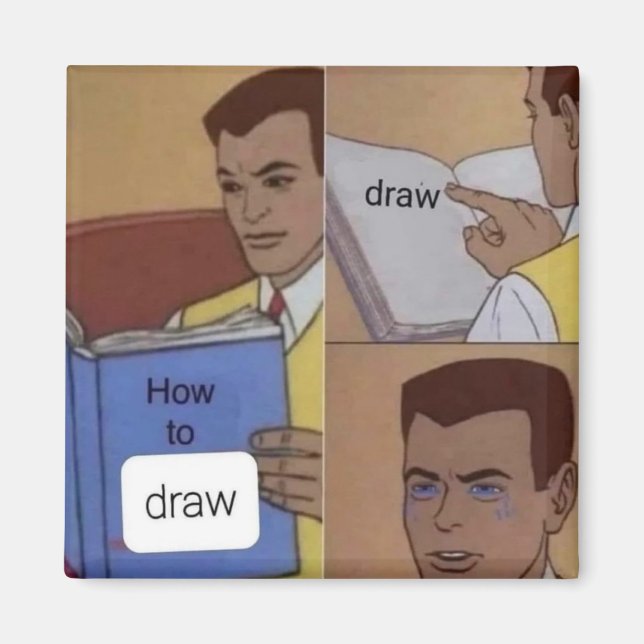 Íman Como Desenhar O Magnet (Frente)