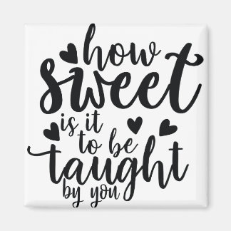 Íman como é doce ser ensinado por você