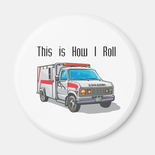 Íman Como eu faço a ambulância (Frente)