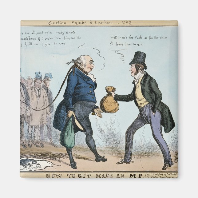 Íman Como fazer MP, 19 de julho de 1830 (Frente)