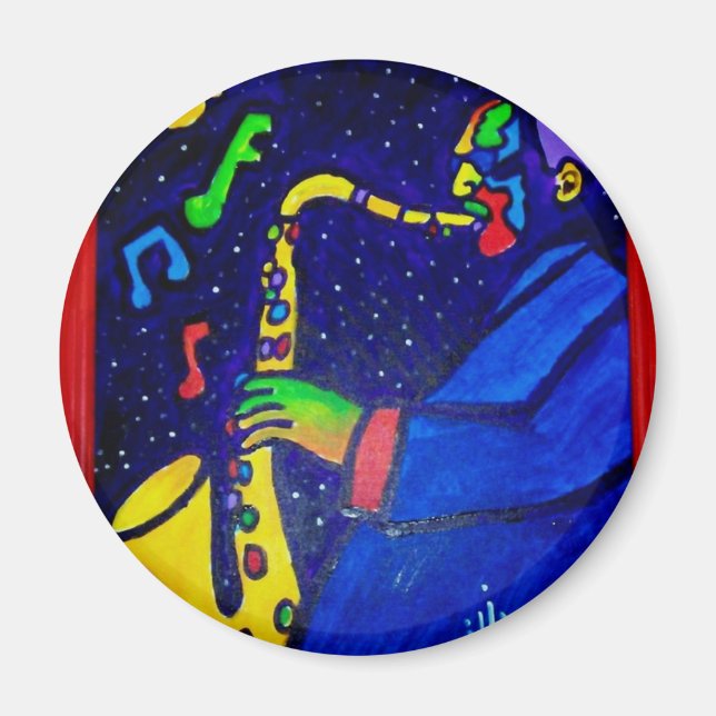 Íman Como Jazz Man by Piliero (Frente)