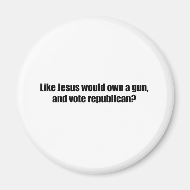 Íman Como Jesus votaria no Republicano (Frente)