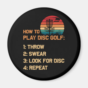 Íman Como Jogar Golf Disk Golf Disk