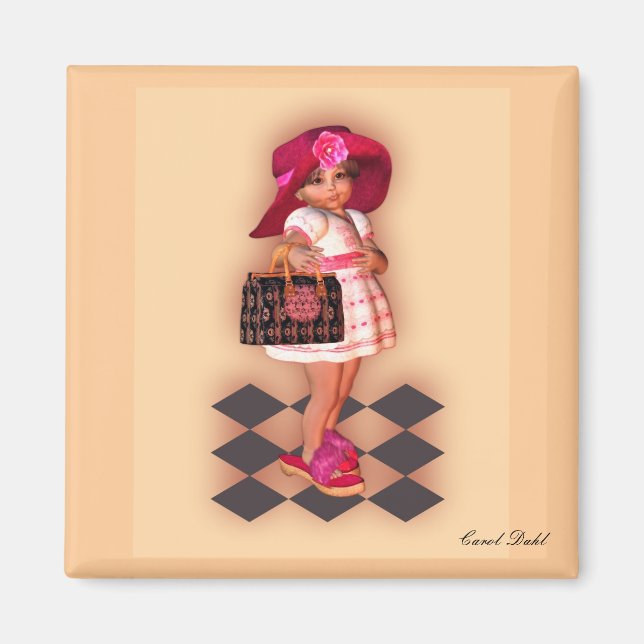 Íman Como Mamãe Magnet (Frente)