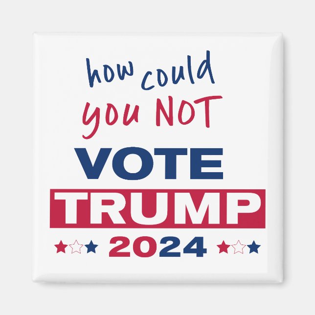 Íman Como não pôde votar no TRUMP 2024 (Frente)