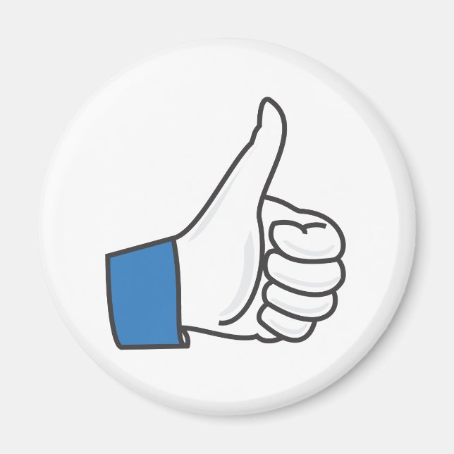 Íman Como o polegar na diversão (Frente)